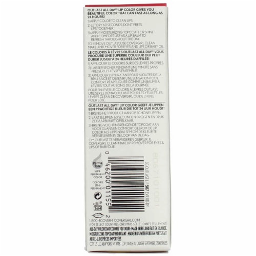 CoverGirl Outlast® 507 Ever Red-Dy All-Day Lip Gloss Perspective: back