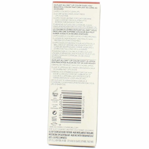 CoverGirl Outlast® 626 Canyon All-Day Lip Color Perspective: back