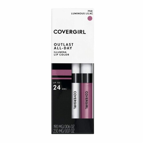 CoverGirl Outlast All-Day 750 Luminous Lilac Lip Gloss Perspective: back
