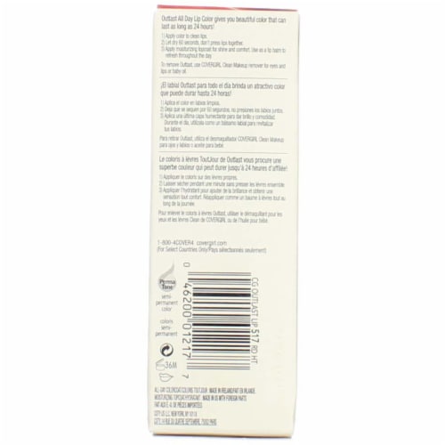 CoverGirl Outlast® 517 All-Day Red Hot Lip Color Perspective: back