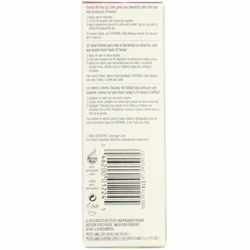 CoverGirl 574 Fuchsia Forever Outlast® All-Day Lipcolor Perspective: back