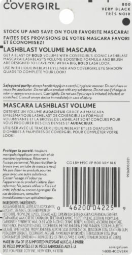 CoverGirl LashBlast Very Black 800 Volume Mascara Twin Pack Perspective: back