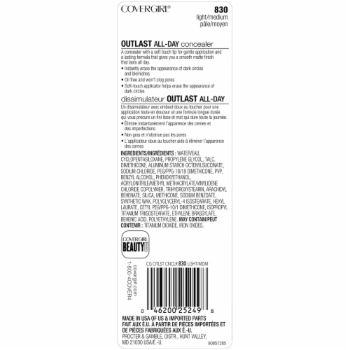 CoverGirl Outlast All-Day Light / Medium Concealer Perspective: back
