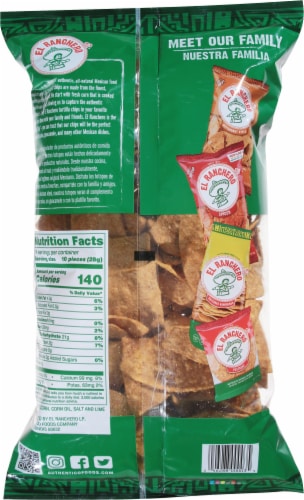 El Ranchero™ Salted Tortilla Chips Perspective: back