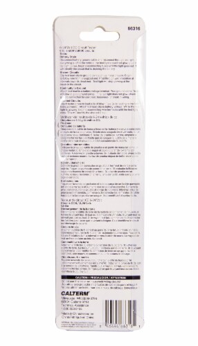 Calterm 6-24 Volt DC Circuit Tester Perspective: back
