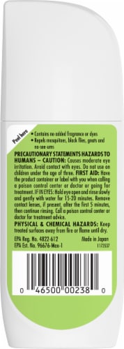 Off!® Botanicals® Plant-Based Insect Repellent Spray Perspective: back