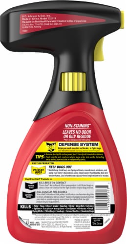 Raid Max® Perimeter Protection Insect Killer Perspective: back