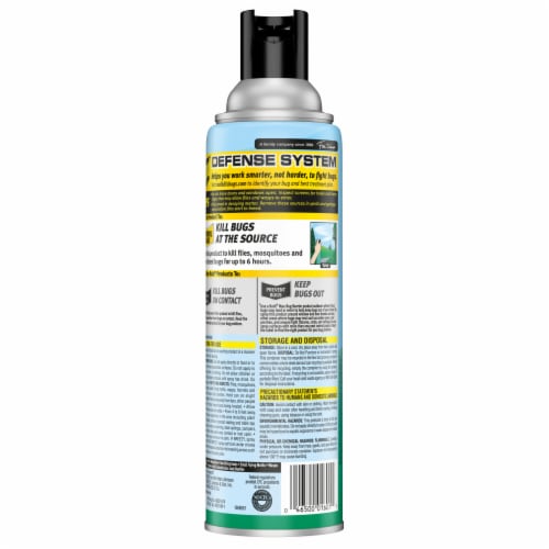 Raid Yard Guard Mosquito Fogger, Flying Insect Treatment & Outdoor Protection, 16 oz Perspective: back
