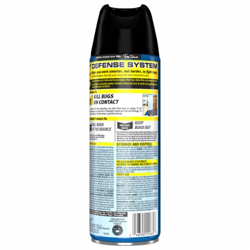 Raid® Outdoor Fresh® Scent Flying Insect Insecticide Spray Perspective: back
