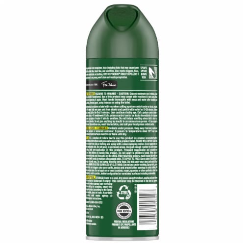OFF!® Deep Woods Long Lasting Protection Insect Repellent Perspective: back