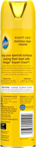 Pledge® Expert Care™ Stainless Steel Cleaner Spray Perspective: back