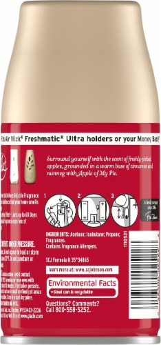 Glade® Apple of My Pie Scented Automatic Spray Refill Perspective: back