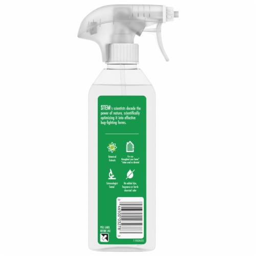 STEM Kills Ants, Roaches & Flies, Plant-based Active Ingredient Insecticide Perspective: back