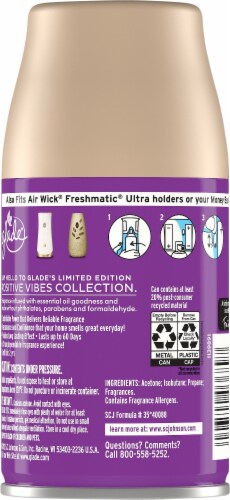 Glade Automatic Happy-Go-Lilac Spray Refill Perspective: back