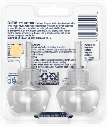 Glade® Coastal Sunshine Citrus Scented Oil Plug-In Perspective: back