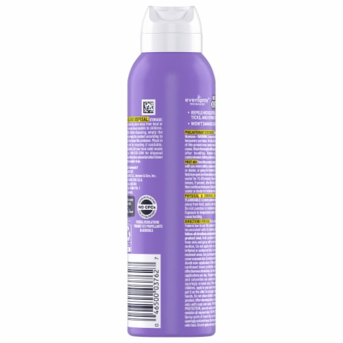 OFF! Clean Feel Picaridin Mosquito Repellent, Everyday Aerosol Bug Spray, 5 oz Perspective: back