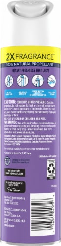 Glade® Tranquil Lavender & Aloe™ Aerosol Spray Perspective: back