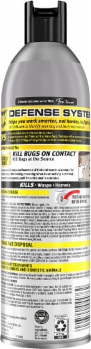 Raid Max® Foaming Wasp and Hornet Repellent Spray Perspective: back