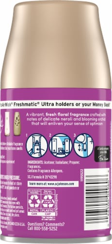 Glade® Fresh Automatic Spray Refill Orchid & Neroli Perspective: back