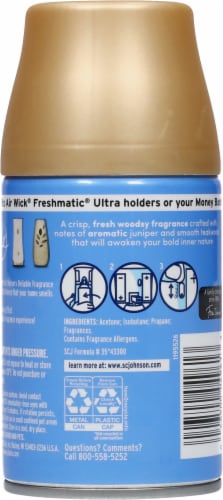 Glade® Automatic Spray Fresh - Juniper & Teak Perspective: back