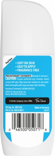 Off!® Adults and Kids Non Greasy Insect Repellent Perspective: back