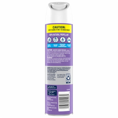 Glade Odor Fighting Soft Mist Air Freshener Room Spray, Tranquil Lavender & Aloe, 8.0oz, 1pk Perspective: back
