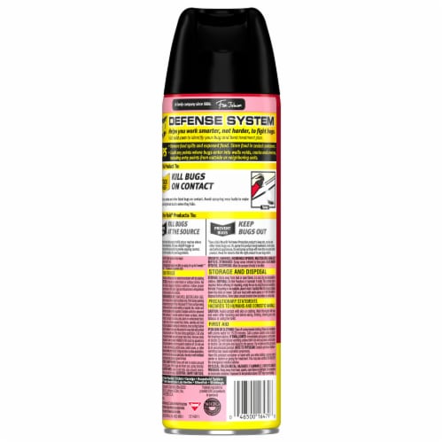 Raid® Lemon Fresh Ant & Roach Killer Perspective: back