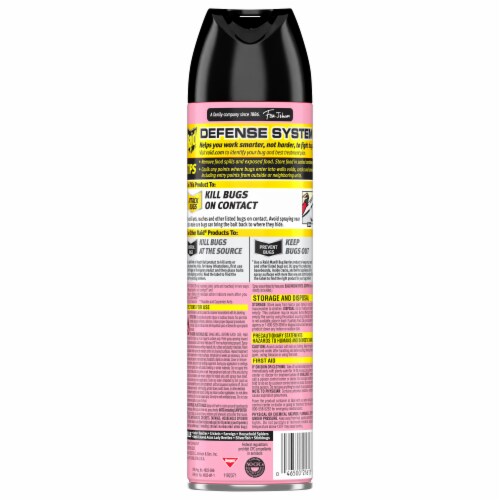 Raid® Outdoor Fresh® Scent Ant & Roach Defense Spray Outdoor Bug Killer Spray Perspective: back