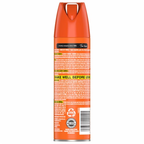 Off!® Family Care Smooth & Dry Insect Repellent Aerosol Spray Perspective: back