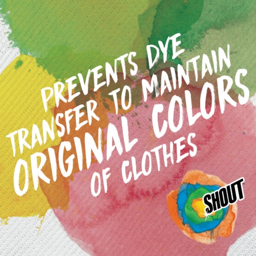 Shout Color Catcher, Dye-Trapping Sheets, 24 Sheets Perspective: back