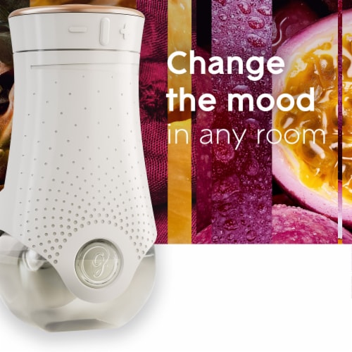 Glade PlugIns Scented Oil 2 Refills, Air Freshener, Hawaiian Breeze & Vanilla Passion Fruit, 0.67 oz Perspective: back
