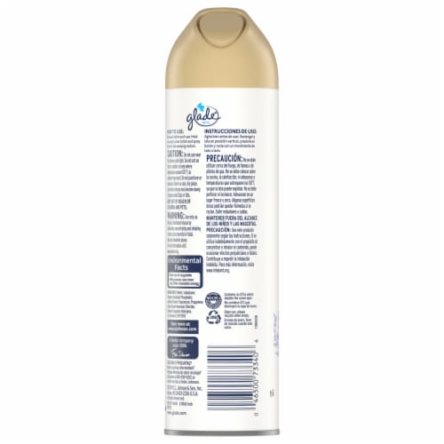Glade Lavender & Peach Blossom Room Spray Perspective: back