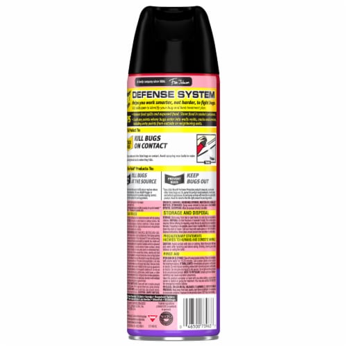 Raid® Lavender Scent Ant & Roach Killer Spray Perspective: back