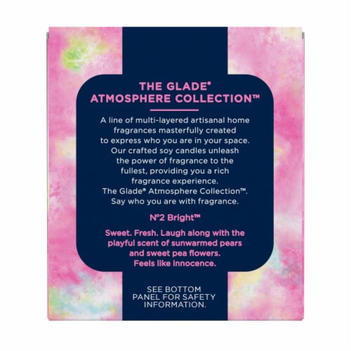 Glade Candle No. 2 Sweet Pea & Pear Perspective: back
