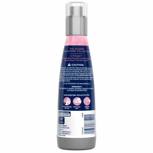 Glade Atmosphere Fine Fragrance Mist No. 2 Bright: Sweet Pea & Pear Perspective: back