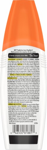 OFF!® Family Care Clean Feel Bug Spray & Insect Repellent Perspective: back
