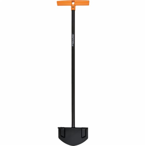Fiskars® Steel Handle Manual Lawn Edger Perspective: back