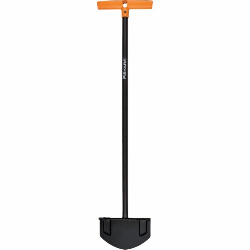 Fiskars® Steel Handle Manual Lawn Edger Perspective: back