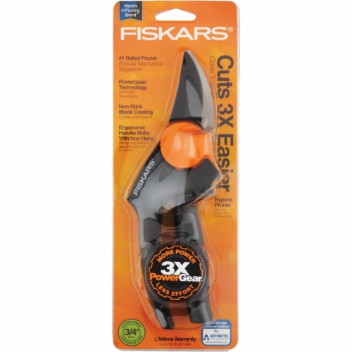 Fiskars PowerGear Bypass Pruner Perspective: back