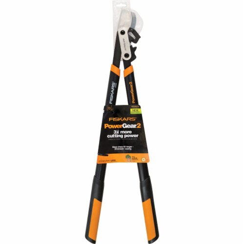 Fiskars PowerGear2 Loppers Black Orange 1 ct Gerbes Super Markets