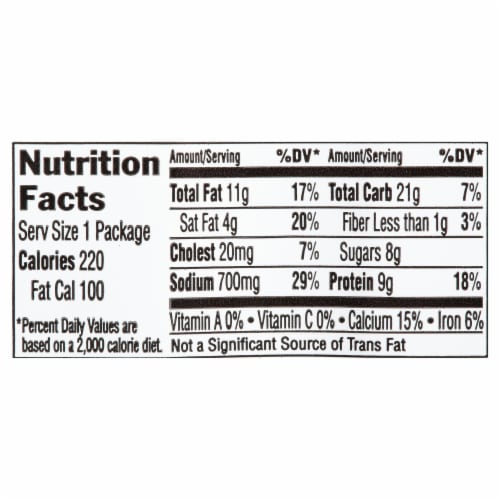 Armour LunchMakers Ham & Cheese Cracker Crunchers Meal Kit with Candy Bar Perspective: back