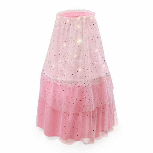 Pink round hot sale bassinet