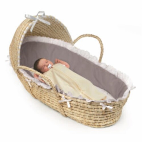 Hooded moses basket hotsell