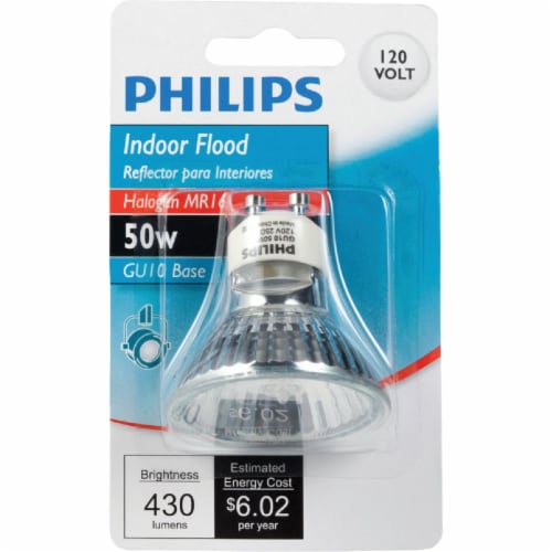 Philips 50-Watt Equivalent MR16 GU10 Base LED Light Bulb Bright