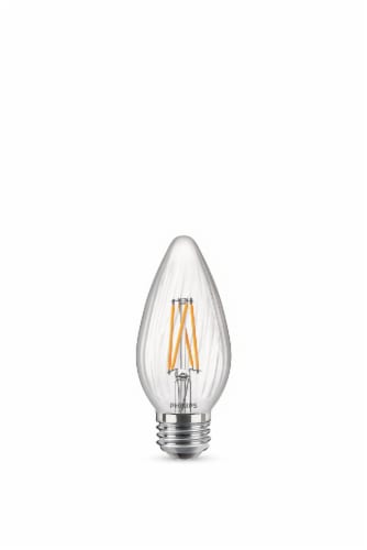Philips 5-Watt (60-Watt) F15 Medium Base Dimmable LED Light Bulbs Perspective: back