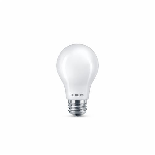 Philips 7-Watt (60-Watt) A19 LED Light Bulbs Perspective: back