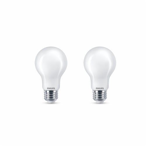 Philips 11.5-Watt (100-Watt) A19 LED Dimmable Flicker Free Light Bulb - Soft White (2700K) Perspective: back