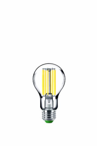 Philips Ultra Efficient, A19 Clear Dimmable, 800 Lumen, 5000K Daylight 100W Equivalent Light Bulb Perspective: back