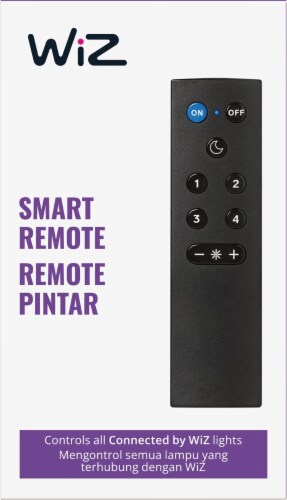 WiZ Remote Control with Batteries Perspective: back