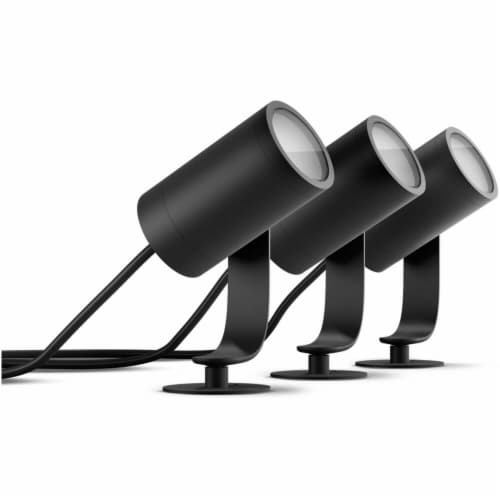 Hue 1746730V7 Lily Outdoor spot light (3 pack) Perspective: back